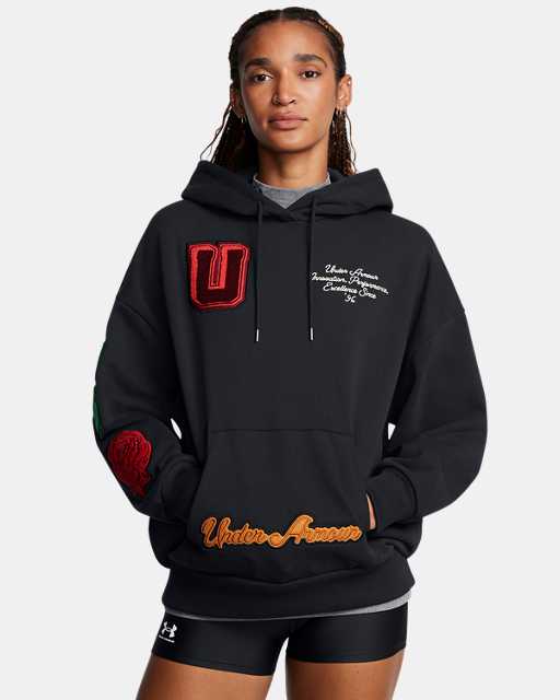 UA Icon Heavyweight Terry Women's Oversized Hoodie | Under UA Icon Heavyweight Terry Women's Oversized Hoodie | Under